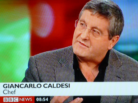 Giancarlo’s BBC Breakfast with extra salt